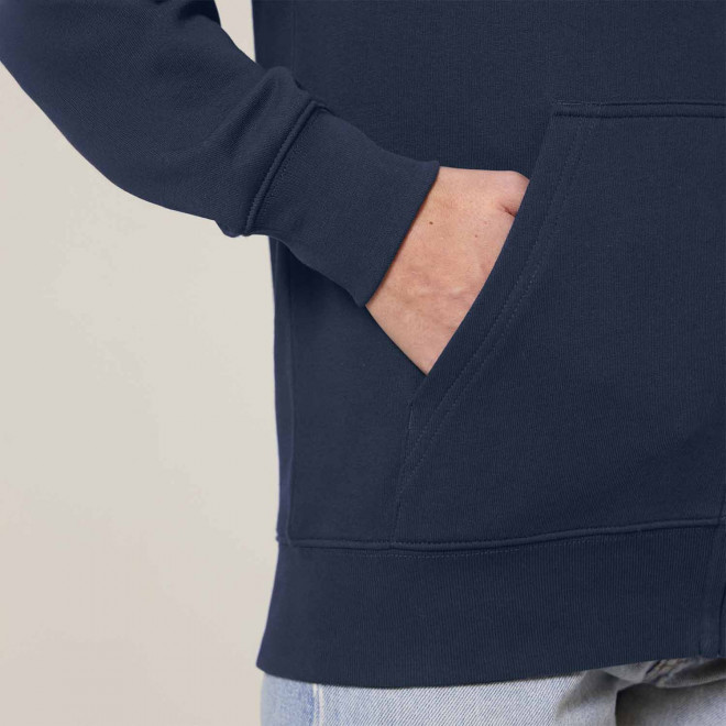 SWEAT SHIRT ZIPPE MIXTE PERSONNALISE 'CONNECTOR 2.0'