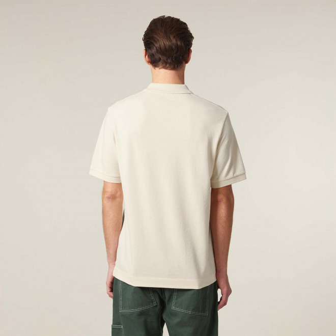 POLO MIXTE BLANC/NATUREL PERSONNALISABLE 'PREPSTER 2.0'