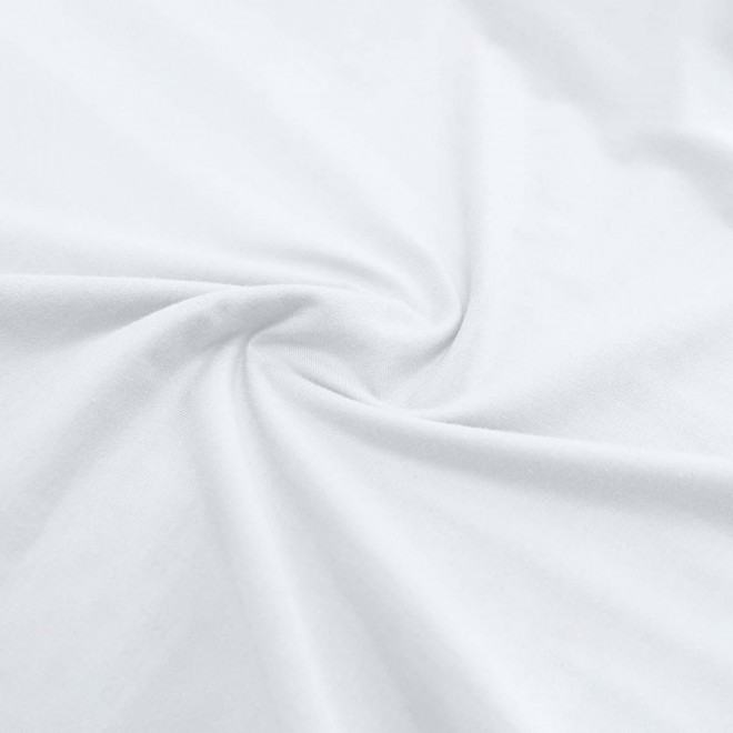 TEE SHIRT BLANC MIXTE PERSONNALISABLE 'NAYA' 190GR/M2