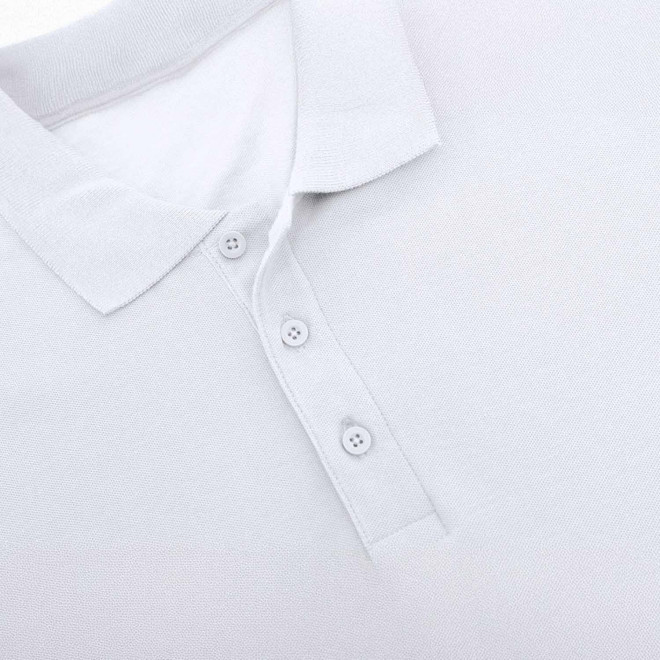 POLO MIXTE BLANC PERSONNALISABLE 'TERIM' 200G/M2