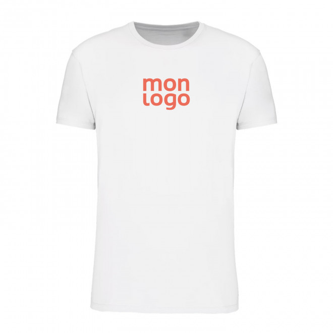 T SHIRT ENFANT BLANC PERSONNALISABLE 'KARIBA' 150G/M2