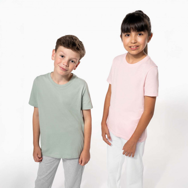 T SHIRT ENFANT COULEUR PERSONNALISABLE 'KARIBA' 150G/M2