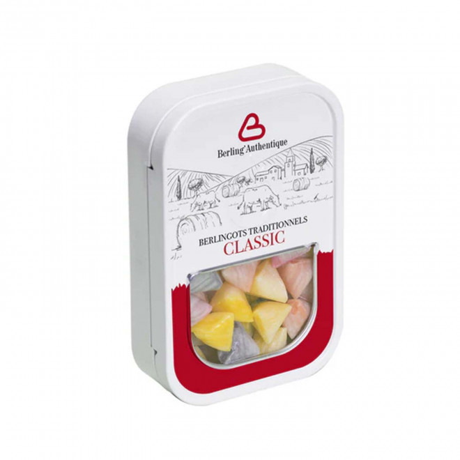 BOITE A BERLINGOTS PUBLICITAIRE 'BERNI'