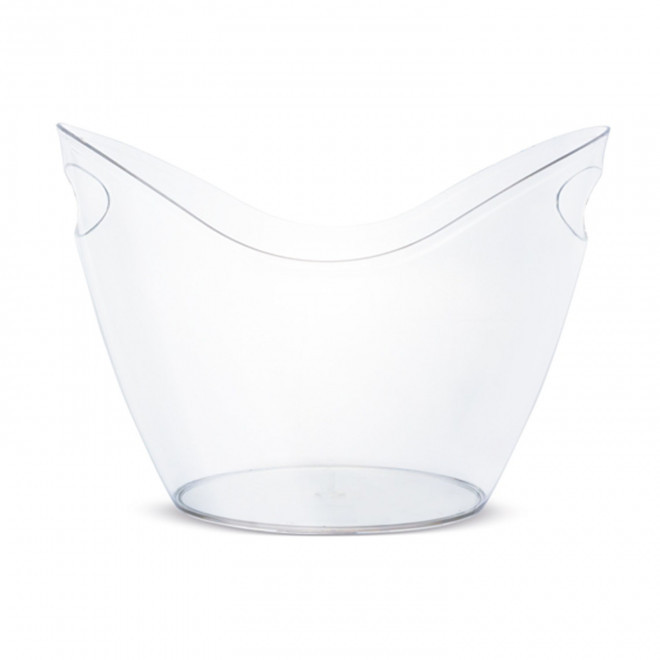 SEAU A BONBONS PERSONNALISABLE 4L 'CANDYBAR CLEAR'