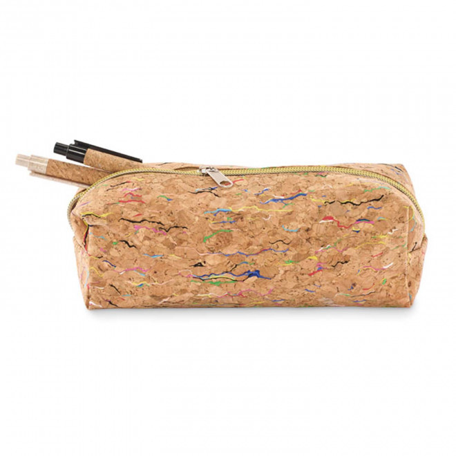 SET CARNET STYLO ET TROUSSE PERSONNALISABLE 'CORCHI'