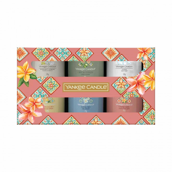 COFFRET 6 BOUGIES PARFUMEE 'YANKEE CANDLE'