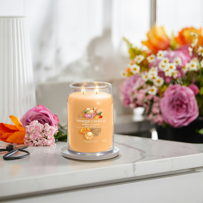 BOUGIE DEUX MECHES GRANDE 'YANKEE CANDLE'