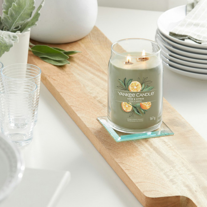 BOUGIE DEUX MECHES GRANDE 'YANKEE CANDLE'