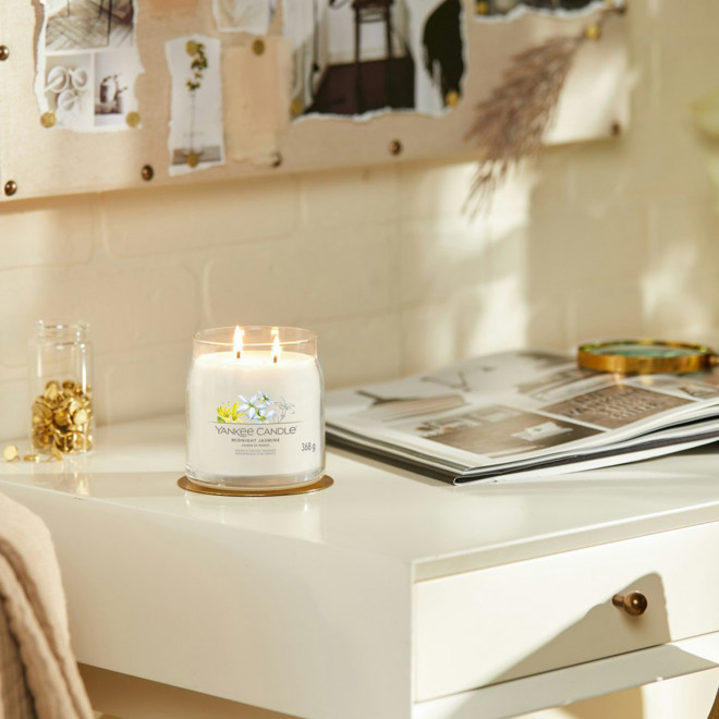 BOUGIE DEUX MECHES MOYENNE 'YANKEE CANDLE'