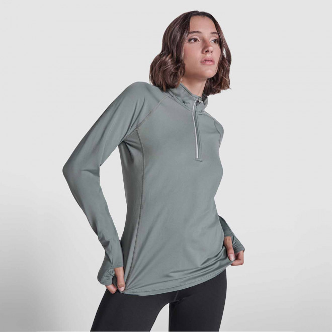 SWEAT DEMI ZIP RESPIRANT FEMME PERSONNALISE 'ESTAMBUL'