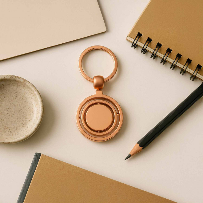 PORTE CLES SPIN PERSONNALISABLE 'ANTONETTA SPIN'
