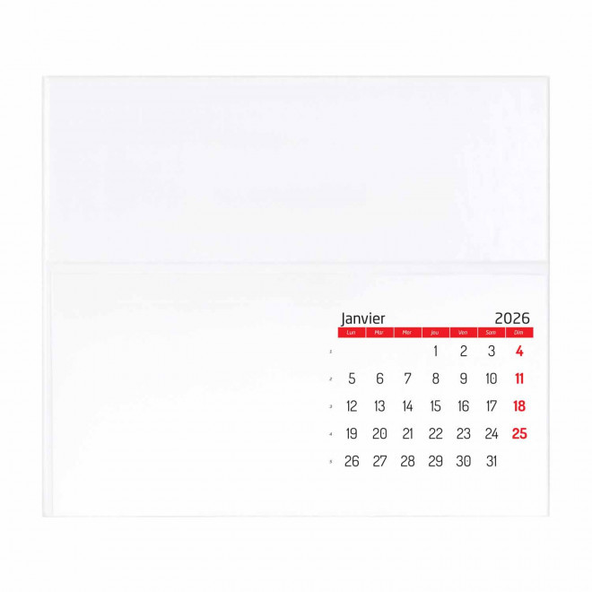 CALENDRIER CHEVALET POST IT PERSONNALISE 'HARDELOT'