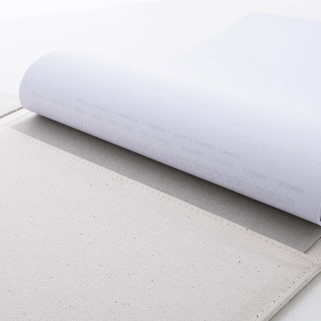 CONFERENCIER PERSONNALISE EN TOILE RECYCLEE 'CARBA'