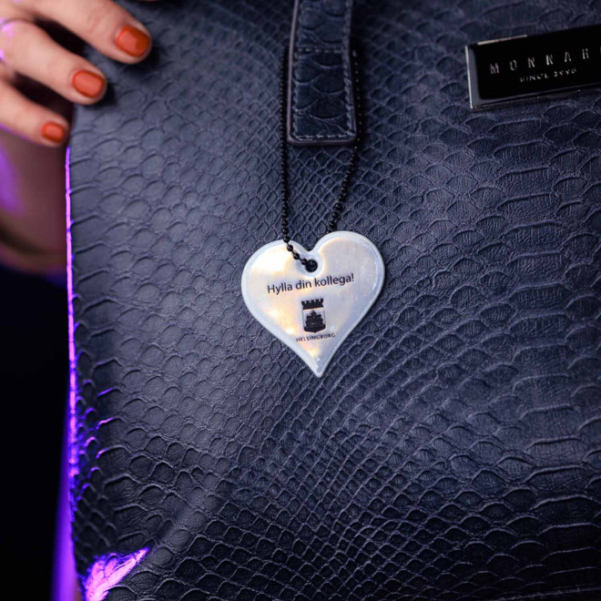 PORTE CLE REFLECHISSANT PRO COEUR 'SIMI'