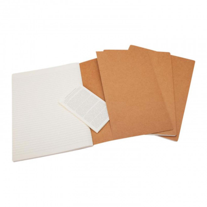 CARNET PERSONNALISABLE SOUPLE A5 LIGNE MOLESKINE 'RAFFIN'