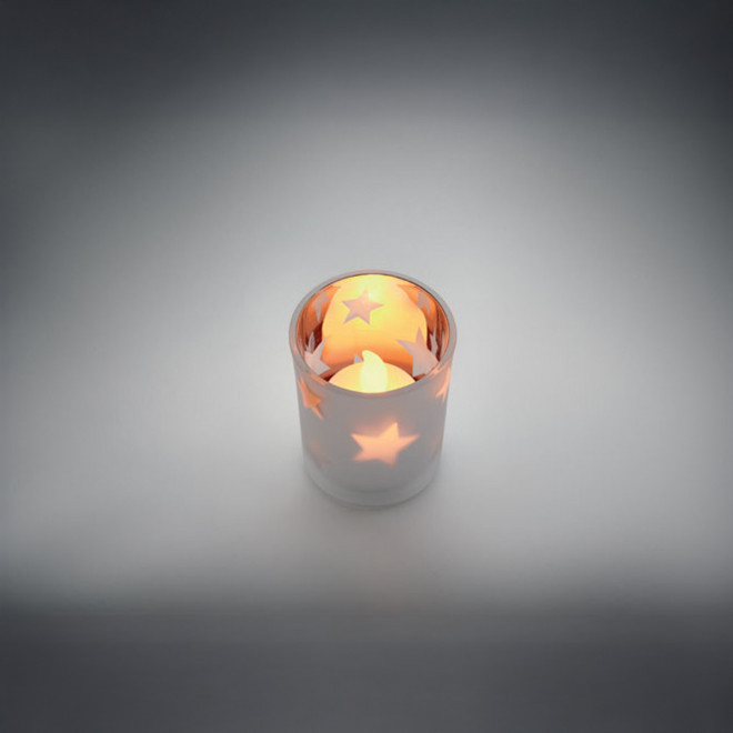 BOUGIE LED NOEL PERSONNALISABLE 'CANDLY'