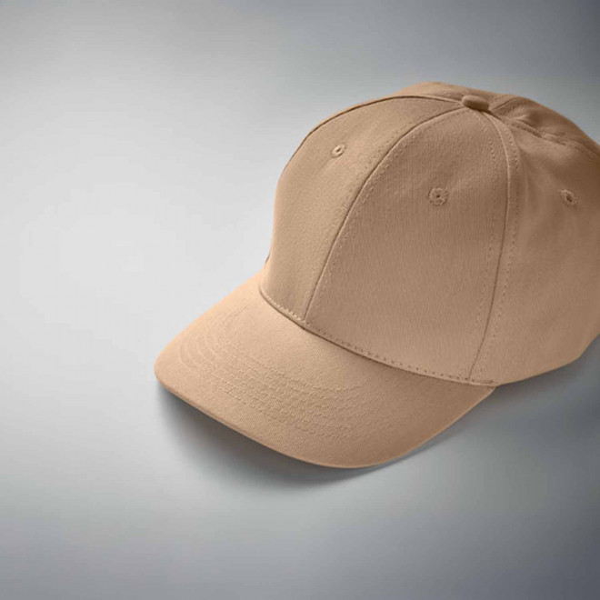 CASQUETTE 6 PANS PERSONNALISABLE 'ARKEO'