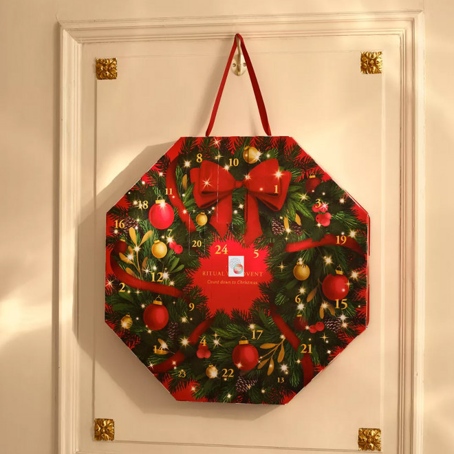 CALENDRIER DE L AVENT RITUALS PERSONNALISABLE 'COURONNE'