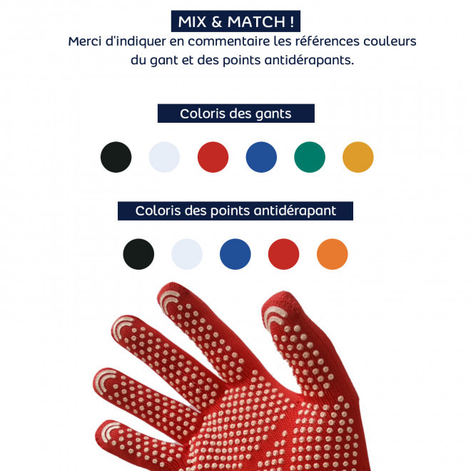GANTS DE TRAVAIL PERSONNALISABLE 'MASGUA POLYESTER'