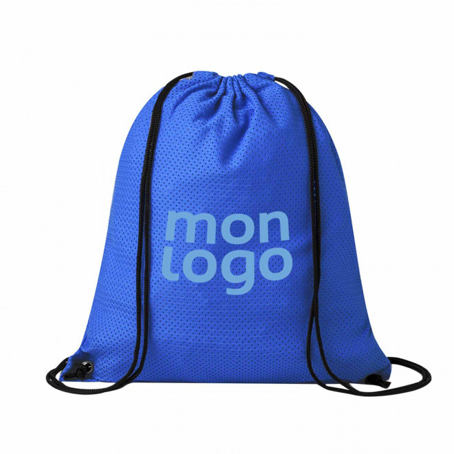 SAC A DOS PERSONNALISABLE CORDELETTE POLYESTER 'ALIXOU'