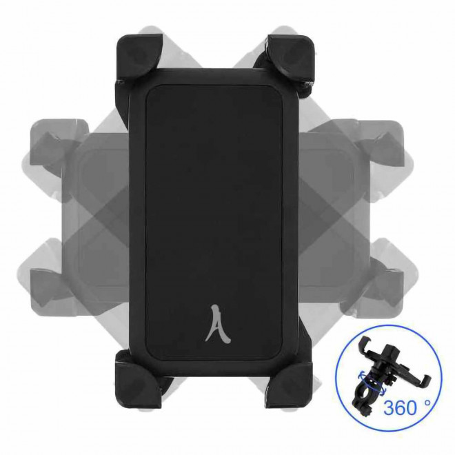 SUPPORT GUIDON PERSONNALISABLE VELO MOTO TROTINETTE 'CLET'