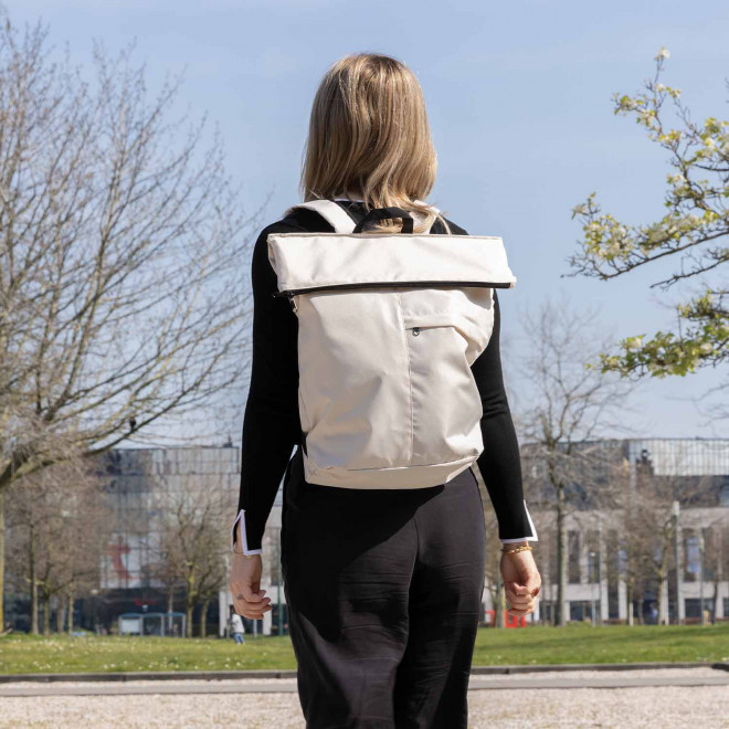 SAC A DOS PERSONNALISABLE PLIABLE EN RPET 'HARDINE BACK'