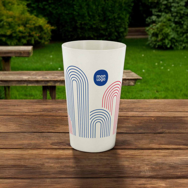 RAPIDE 4J GOBELET PERSONNALISABLE MIF BIO 30 CL 'BIOCUP' 