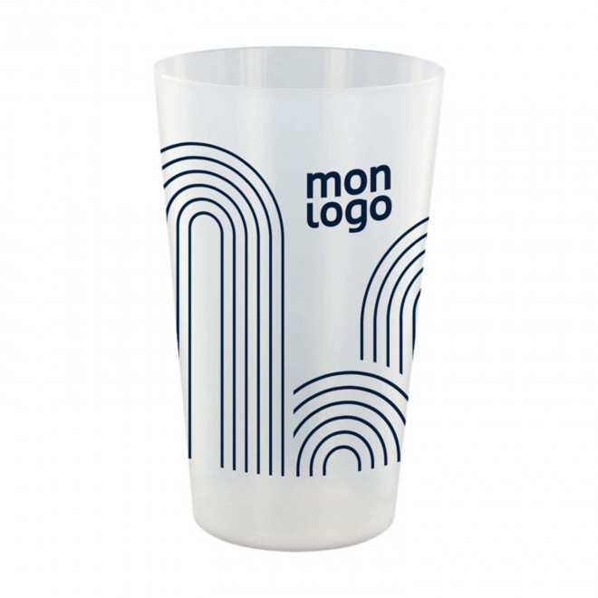 RAPIDE 4J   GOBELET MIF RÉUTILISABLE PERSONNALISÉ 30 CL 'CUPY'