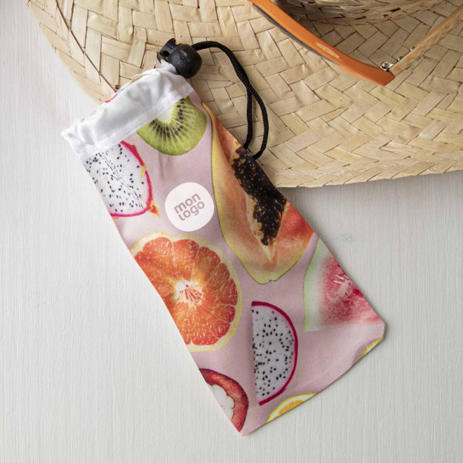 POCHETTE PERSONNALISABLE POUR LUNETTES 'SUNPO'