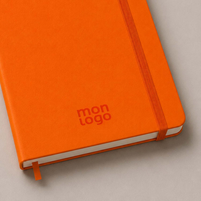 AGENDA SEMAINIER A5 RIGIDE PU PERSONNALISABLE 'MARCHO'