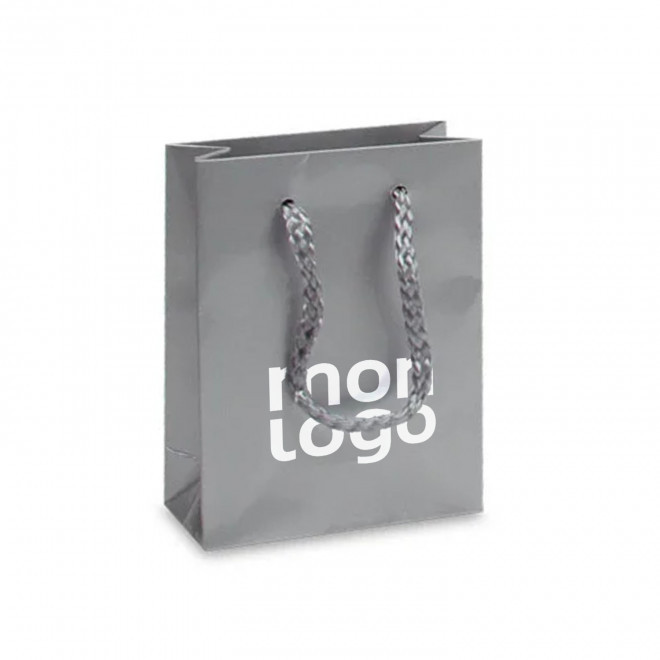 SAC EN PAPIER LUXE 10x4.5x13 PERSONNALISABLE 'BOLI'