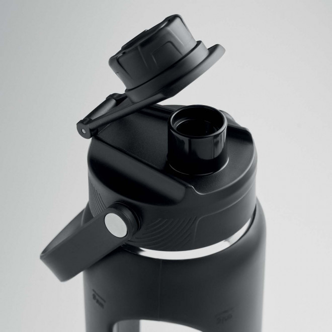 BOUTEILLE VERRE BOROSILI PERSONNALISEE 750ML 'STEEVERRE'