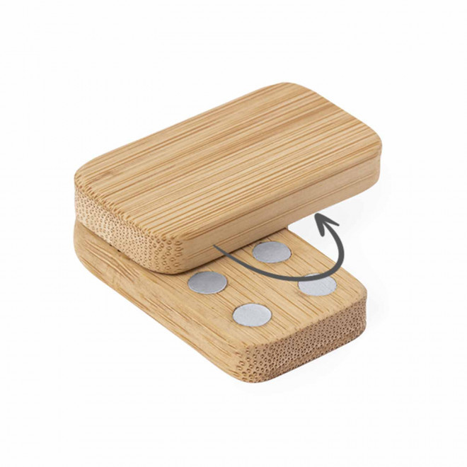 ANTI STRESS EN BAMBOU PERSONNALISABLE 'POKITAL'