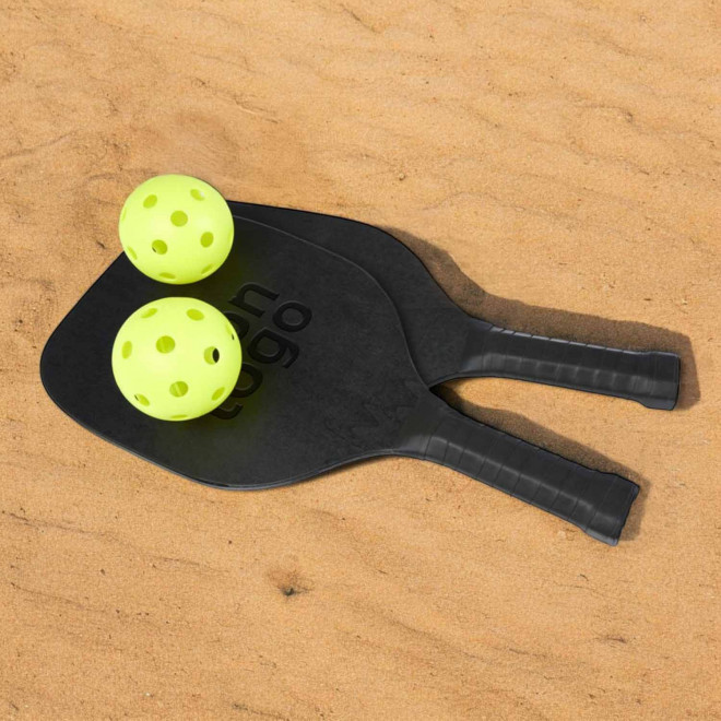 SET DE BEACH TENNIS PUBLICITAIRE 'TENNIBEACH'