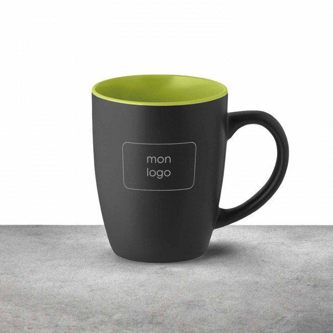 MUG CERAMIQUE PERSONNALISE 290ML 'DULCE NOIR'