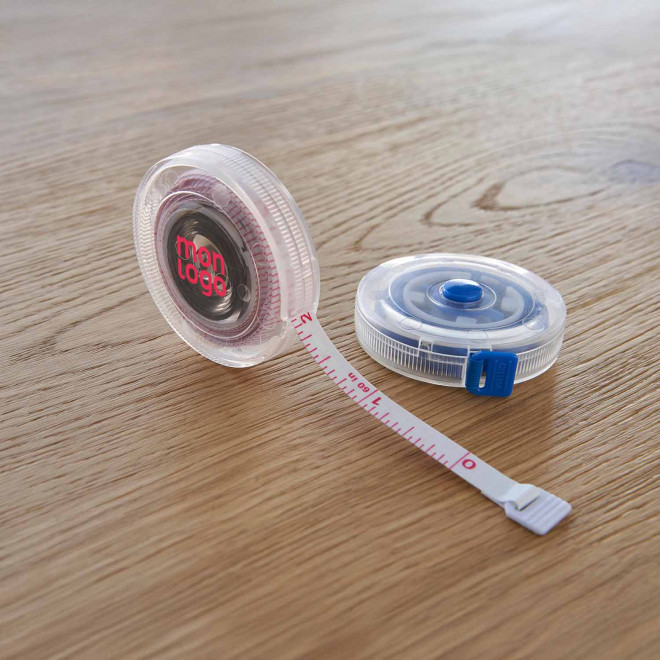 METRE RUBAN FLEXIBLE PERSONNALISE 'TAILLEURO COLOR'