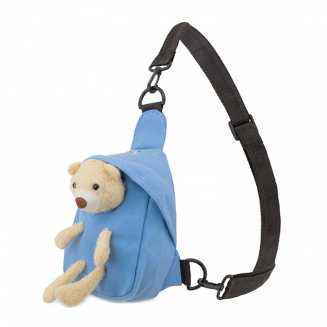 SAC BANDOULIERE OURSON PERSONNALISABLE 'PIPOUCE'