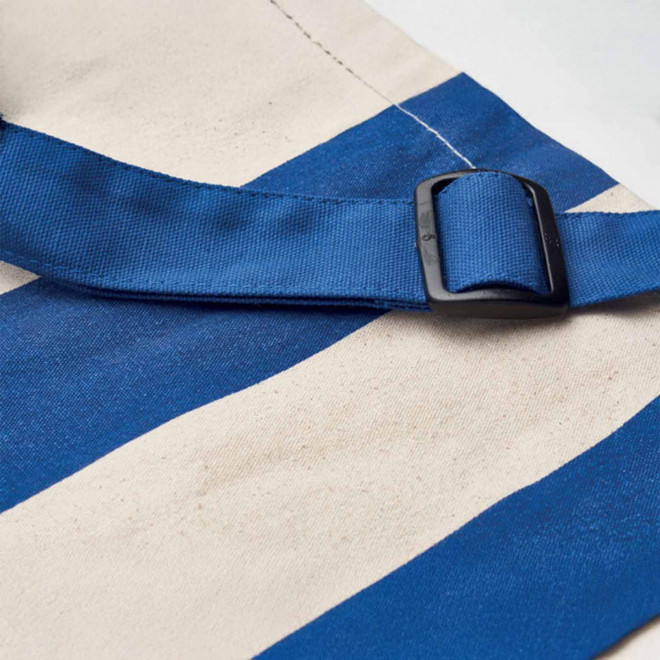 SAC EN COTON RECYCLE RAYE PERSONNALISABLE 'SAO DOUBLE'