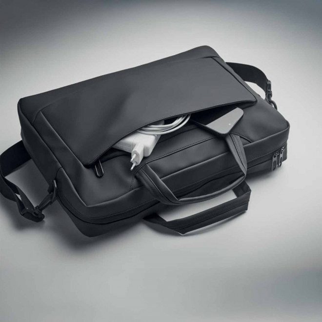 SACOCHE PERSONNALISABLE POUR ORDINATEUR 15" 'MALEM'