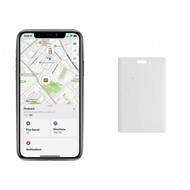 CARTE DE GEOLOCALISATION PERSONNALISABLE 'CARDFIND'