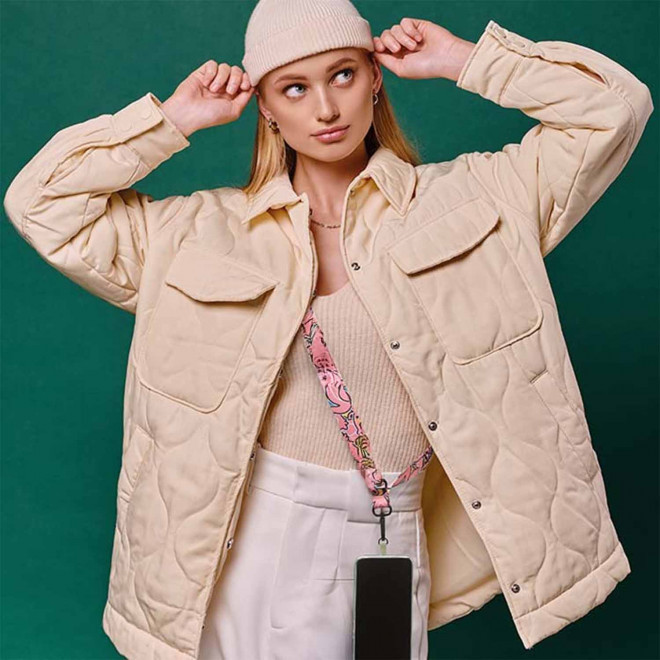 TOUR DE COU TELEPHONE PUBLICITAIRE 'OBLU RPET'