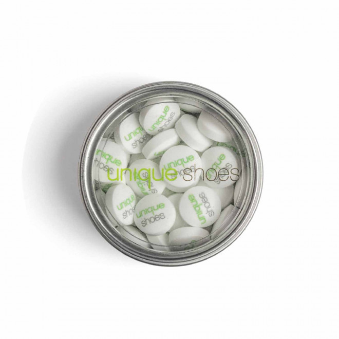 BOITE A BONBONS PUBLICITAIRE MENTHE 'BONBO CLEAR'