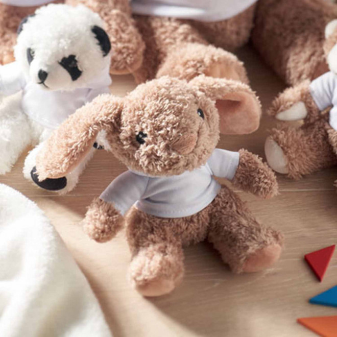 PELUCHE LAPIN PERSONNALISABLE 'COTY'