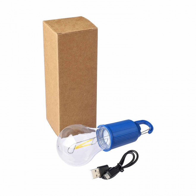 LAMPE AMPOULE AVEC MOUSQUETON PERSONNALISABLE 'DAYTAY'