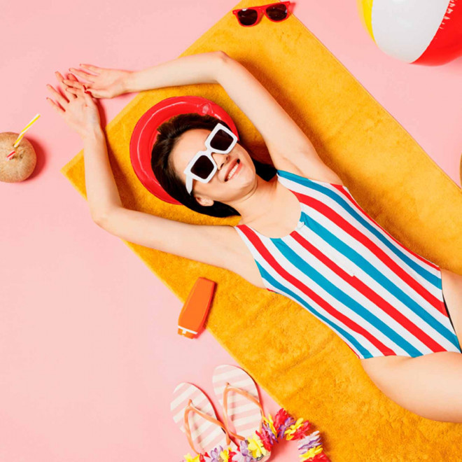 FRISBEE PERSONNALISABLE 'BORA GONFLABLE'