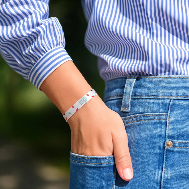 BRACELET A NOUER PERSONNALISABLE 'NABY RPET' 