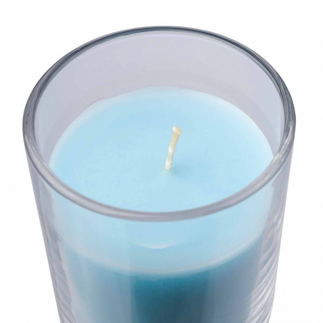 BOUGIE PERSONNALISABLE COUVERCLE BAMBOU 'BANILA COLOR'