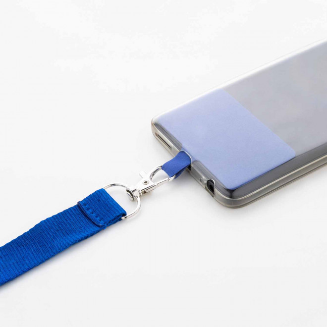 TOUR DE COU TELEPHONE PERSONNALISABLE 'BASICLAN COLOR'