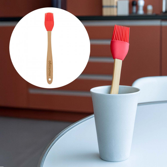 PINCEAU CUISINE PERSONNALISABLE 'BADDY PINCEAU BOIS'