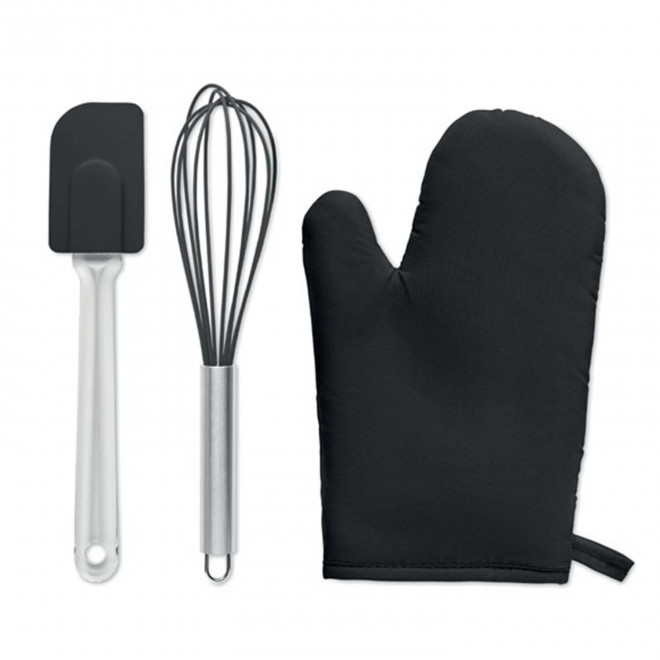 SET 3 USTENSILES CUISINE PERSONNALISABLE 'KUCH'